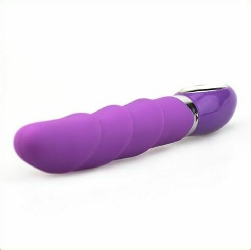 Aphrodisia 10 Speed G-Spot Screw Thread Silicone Vibrator - Pleazure