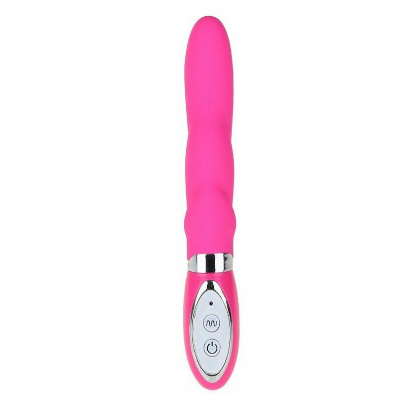 Aphrodisia 10 Frequency Wavy G-spot Silicone Vibrator - Pleazure