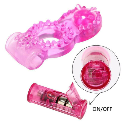 Vibrating Cock Ring with Bead