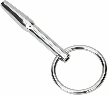 Stainless Steel Cum-Thru Male Urethral Penis Plug