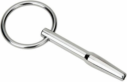 Stainless Steel Cum-Thru Male Urethral Penis Plug