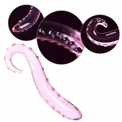 Sexy Tentacle Borosilicate Glass Masturbation or Anal Sex Toy - Pleazure