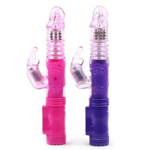 Thrusting Rabbit Pearls G Spot Vibrator - Pleazure