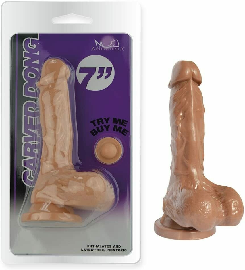 Aphrodisia 7 Inch Realistic Cock Dildo With Suction Cup - Pleazure