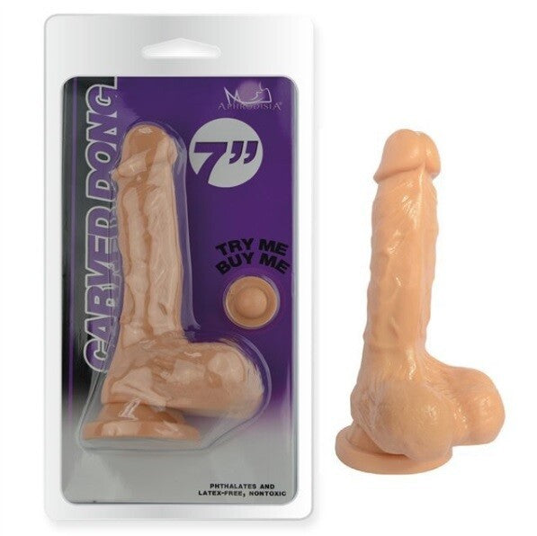 Aphrodisia 7 Inch Realistic Cock Dildo With Suction Cup - Pleazure