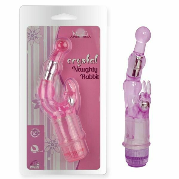 Naughty Rabbit Double Vibe Waterproof G Spot Vibrator - Pleazure