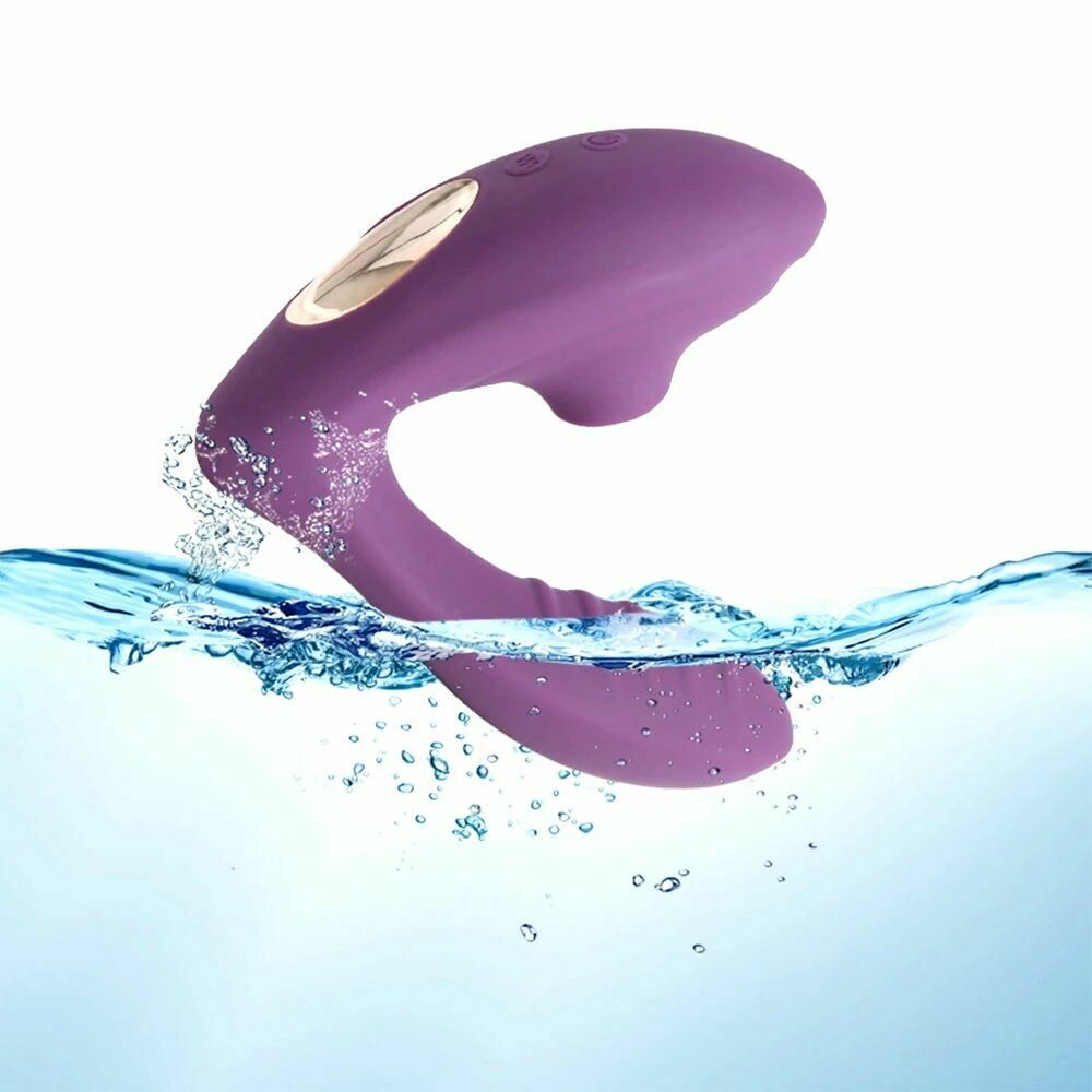 10 Speeds Clitoral Pulsing Stimulator and G-Spot Vibrator - Pleazure