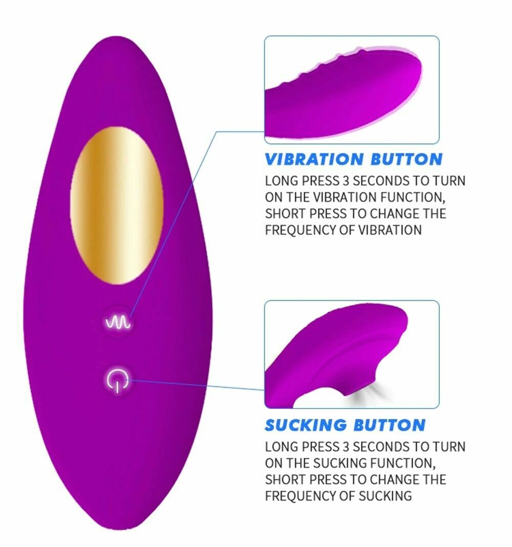 10 Speeds Clitoral Pulsing Stimulator and G-Spot Vibrator - Pleazure