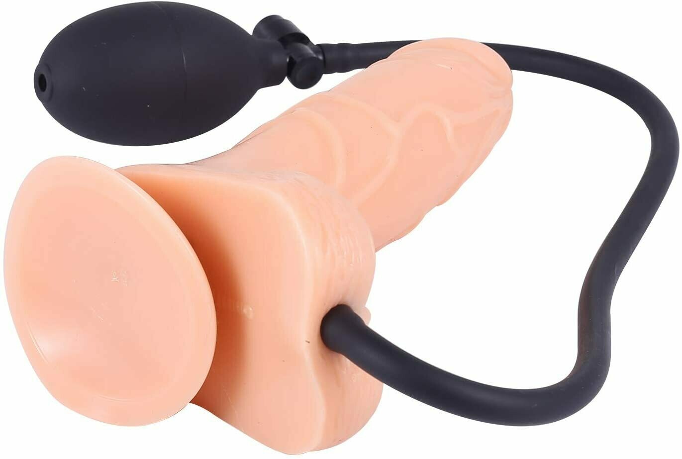 Inflatable Dildo With Realistic Suction Cup - Pleazure