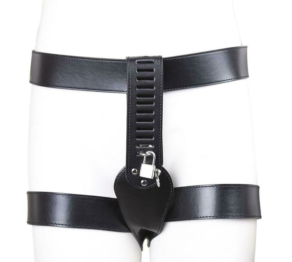 Ladies BDSM Chastity Belt With Lock