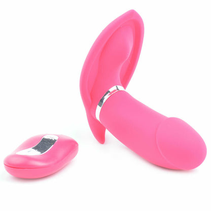 Remote Control 10-Speed Rechargeable Butterfly Vibrator - Pleazure