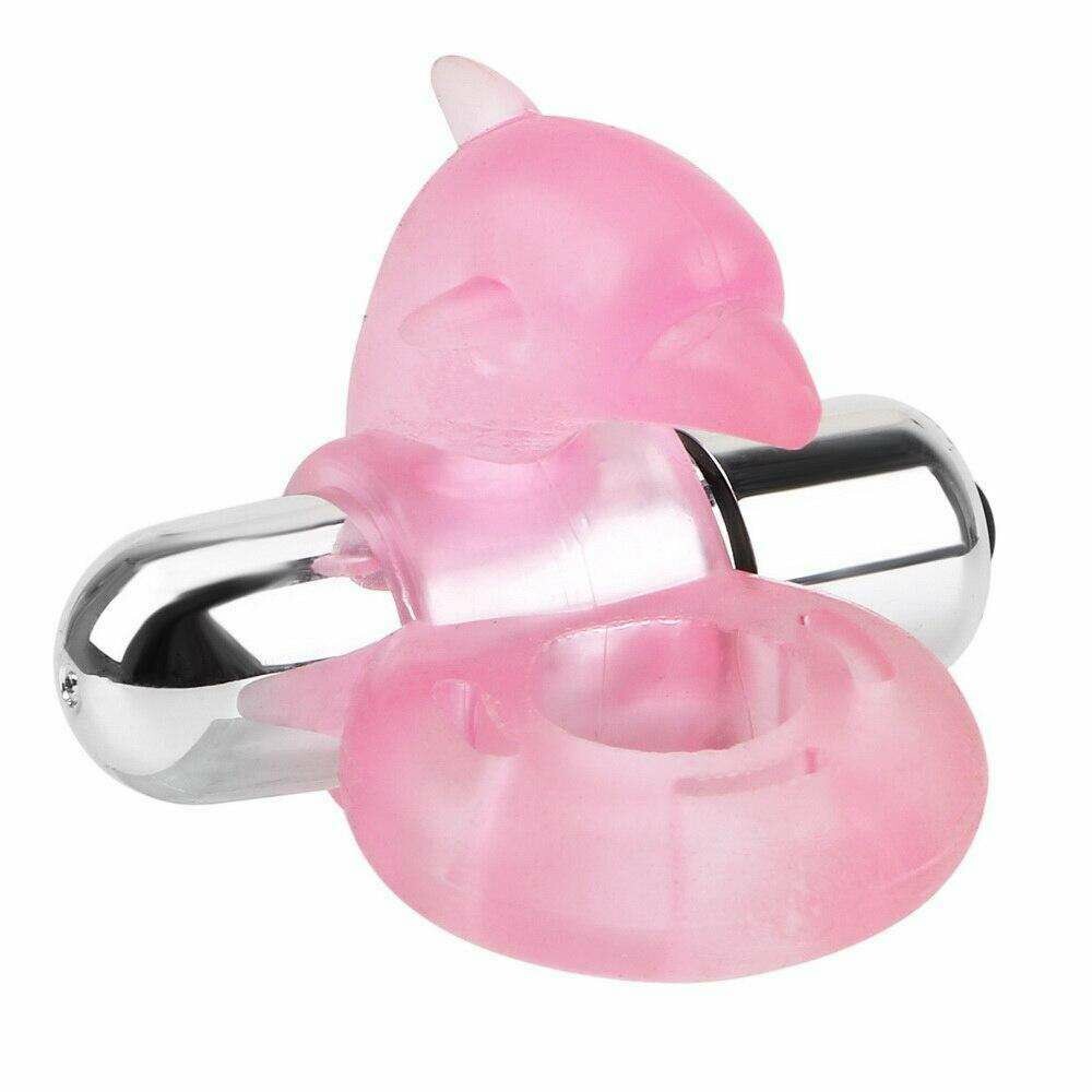 Vibrating Dolphin Cock Ring