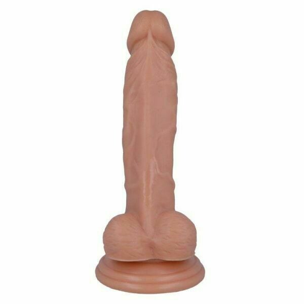 Liquid Silicone Realistic Dildo With Suction - Pleazure