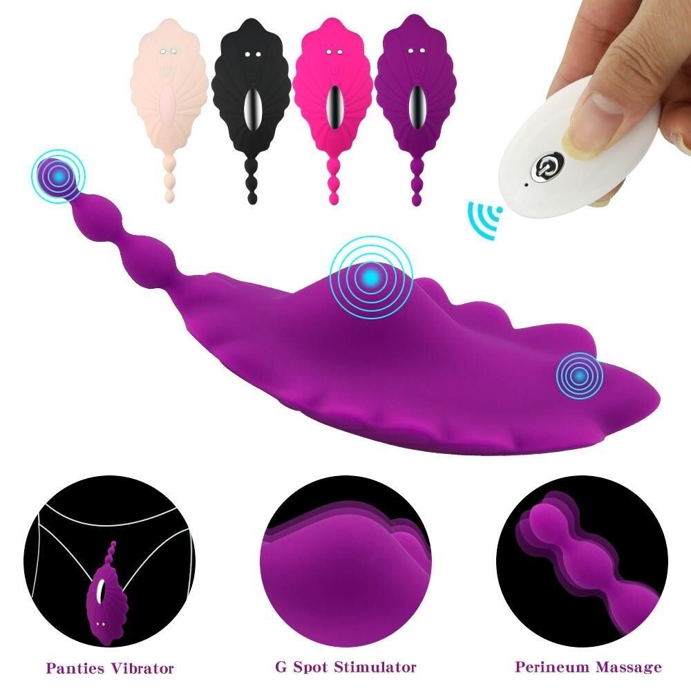 10 Speeds Remote Control Wearable Panty Vibrator - Pleazure