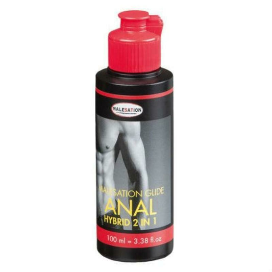 Malesation Anal Hybrid Waterbased Lube - 100ml - Pleazure