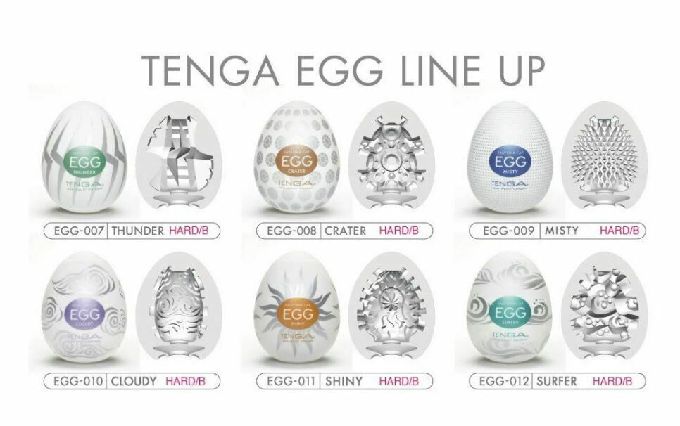 Tenga Egg Hard Boiled Extra Strength Male Masturbator