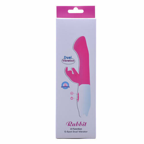 Silicone Rabbit G-Spot Vibrator ( Dual Motors ) - Pleazure