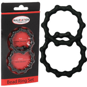 Malesation Bead Cock Ring Set