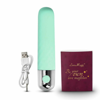 Sea Breeze 10-Speed USB Recharging Silicone Vibrator - Pleazure