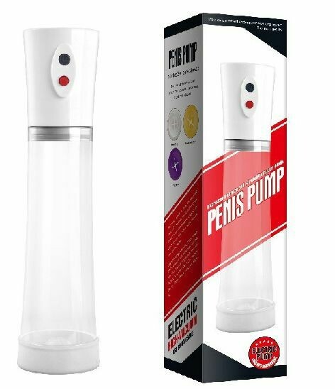 Rechargeable Penis Pump with 3 Silicone Rings