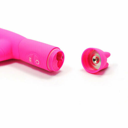 Pink Honey Bunny Silicone G-Spot Vibrator - Pleazure