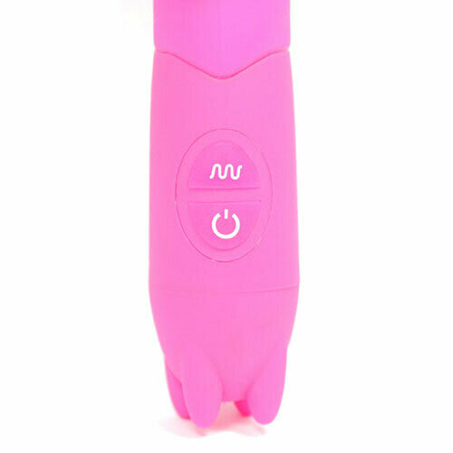 Pink Honey Bunny Silicone G-Spot Vibrator - Pleazure