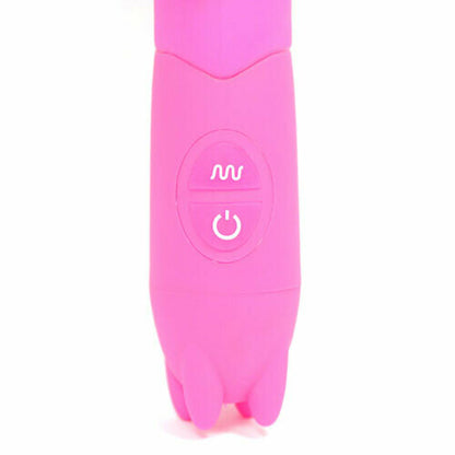 Pink Honey Bunny Silicone G-Spot Vibrator - Pleazure