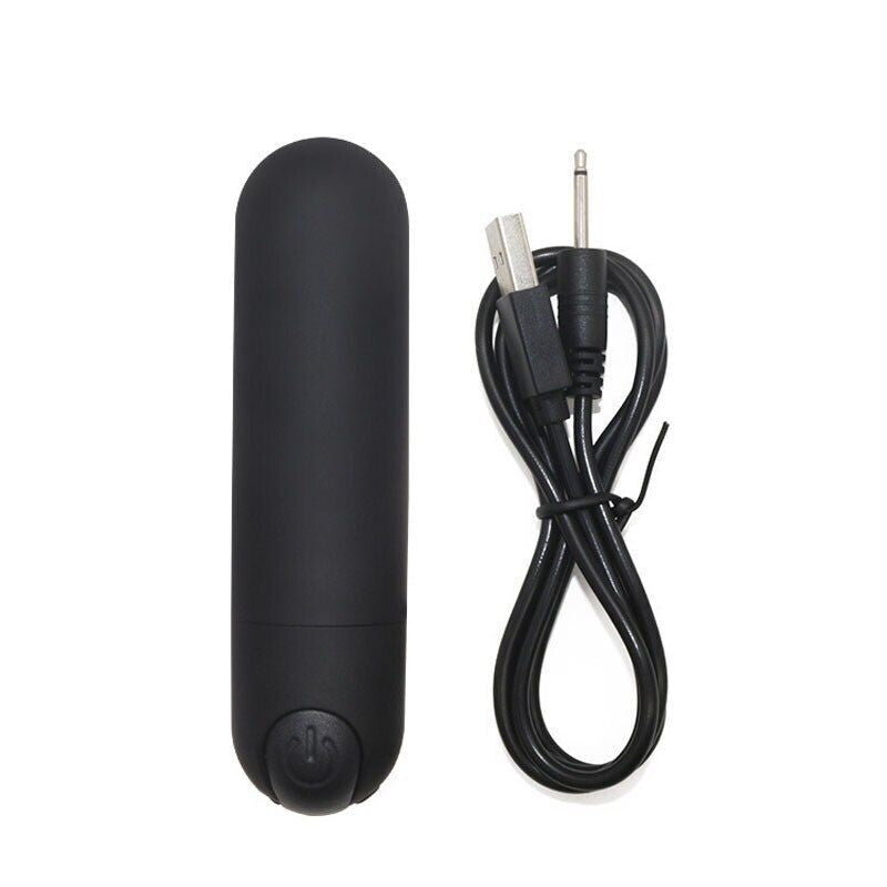 10 Speed Rechargeable Vibrating Sex Bullet - Pleazure