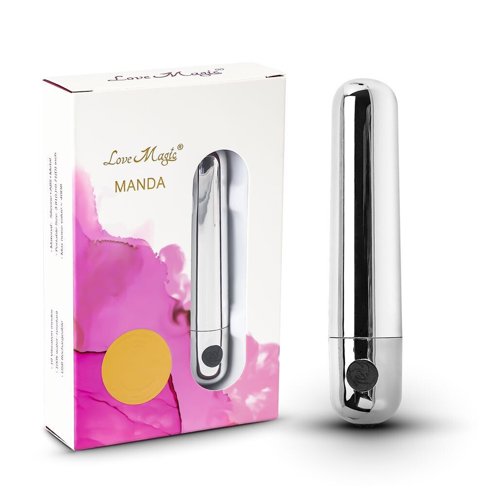 Manda Rechargeable Vibrating Sex Bullet - Pleazure