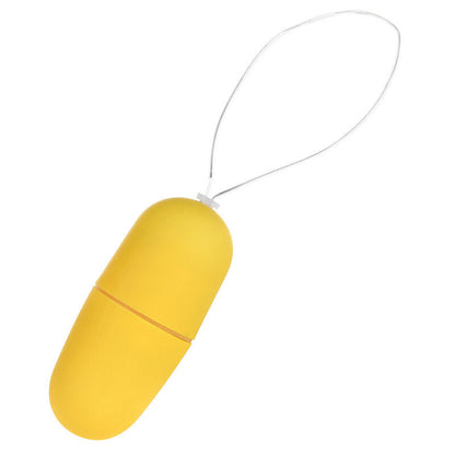 Wireless Remote Control Vibrating Egg - Yellow - Pleazure