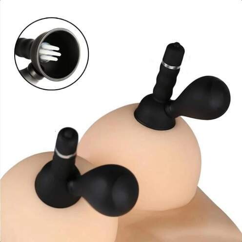 Soft Rubber Nipple Vibrators Nipple Sucking - Pleazure