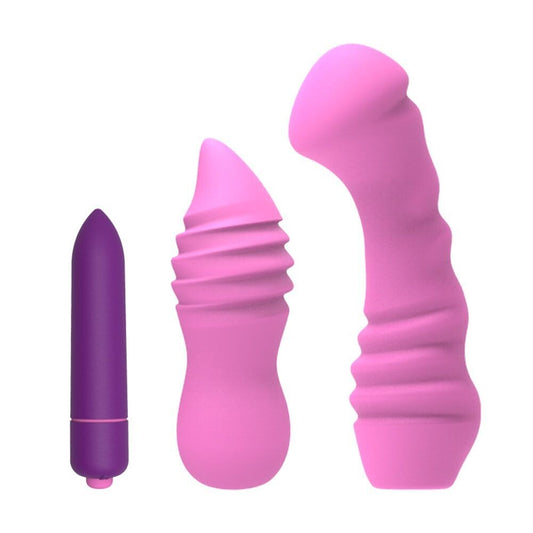 3 in 1 Foreplay Pleasure Set Vibration - Pleazure