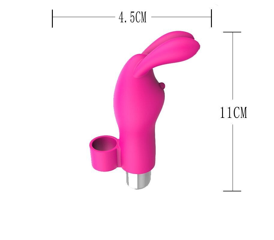 Raunchy Rabbit Finger Vibrator - Pleazure