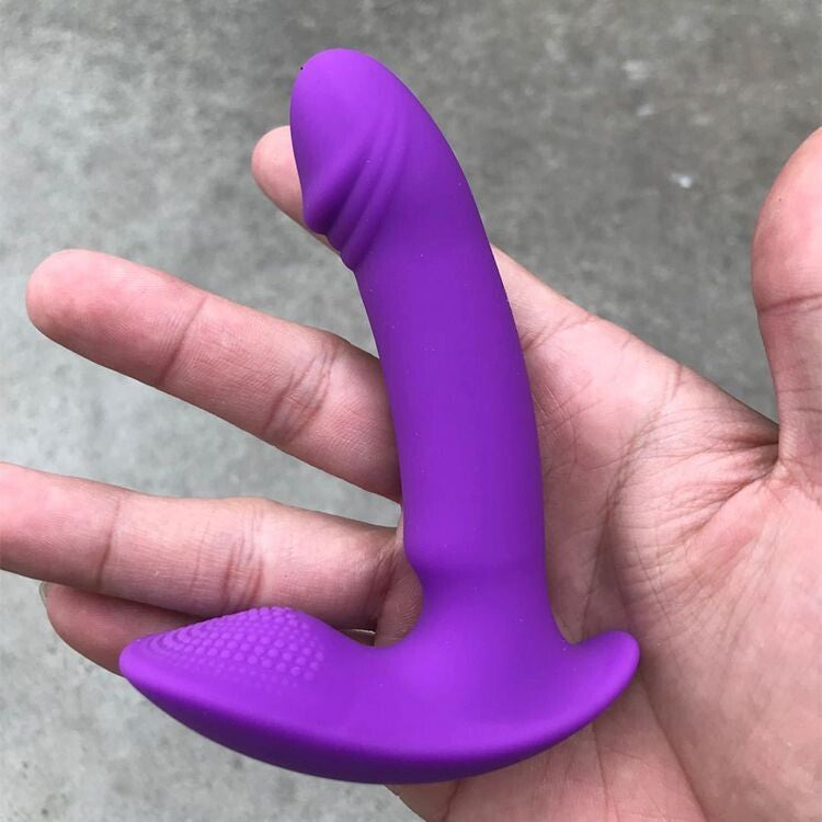 Wearable Prostate Stimulation Vibrating Dildo