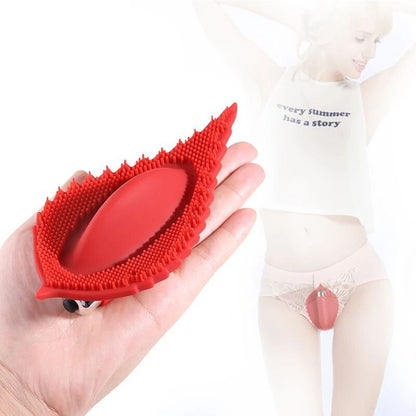 Leaf Shape Panty Clitoris Vibrator - Pleazure