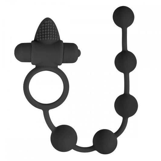 Vibrating Cock Ring and Anal Beads