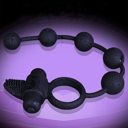 Vibrating Cock Ring and Anal Beads