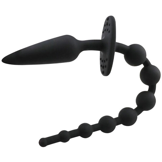 Double Anal Toy - Butt Plug and Anal Beads