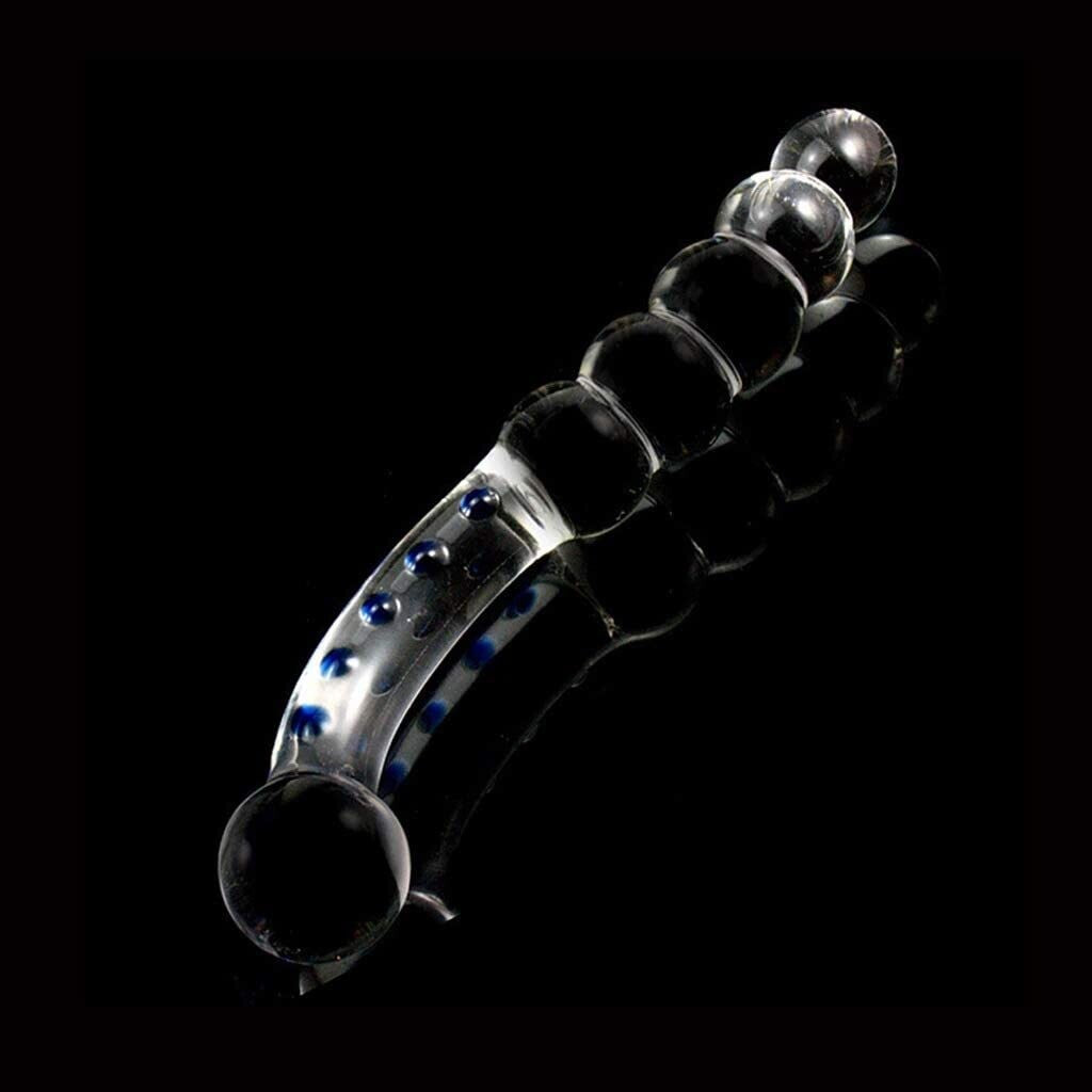 Borosilicate Crystal Glass Massager Anal Fun - Pleazure