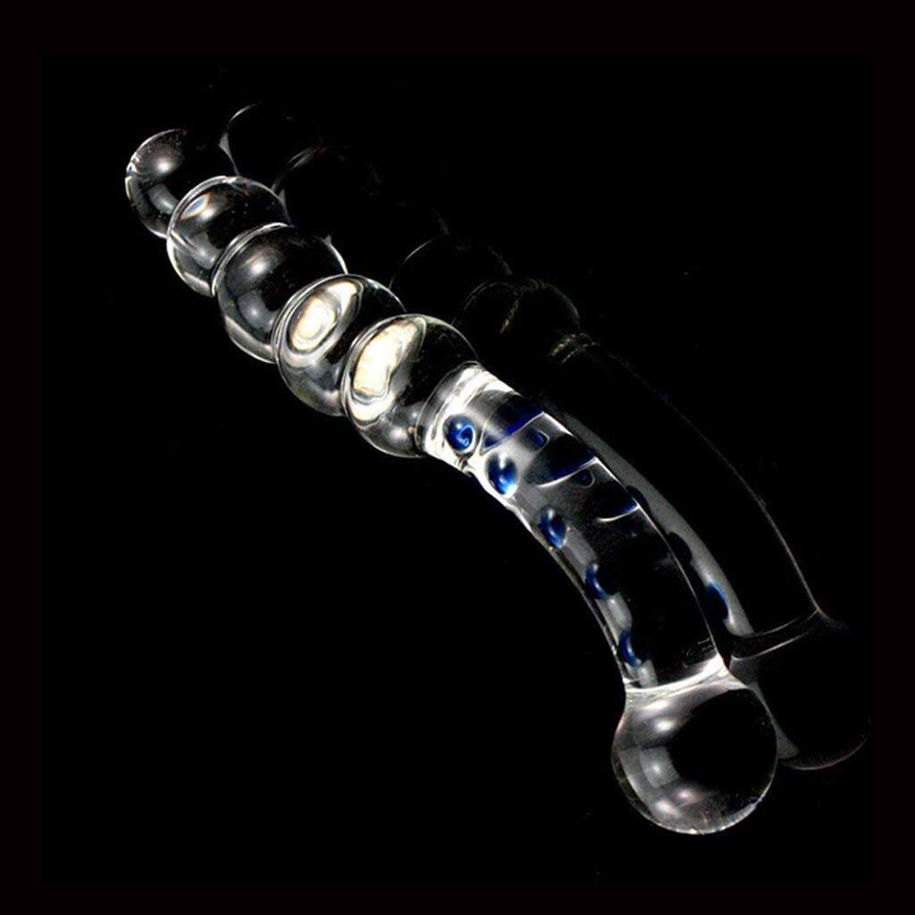 Borosilicate Crystal Glass Massager Anal Fun - Pleazure