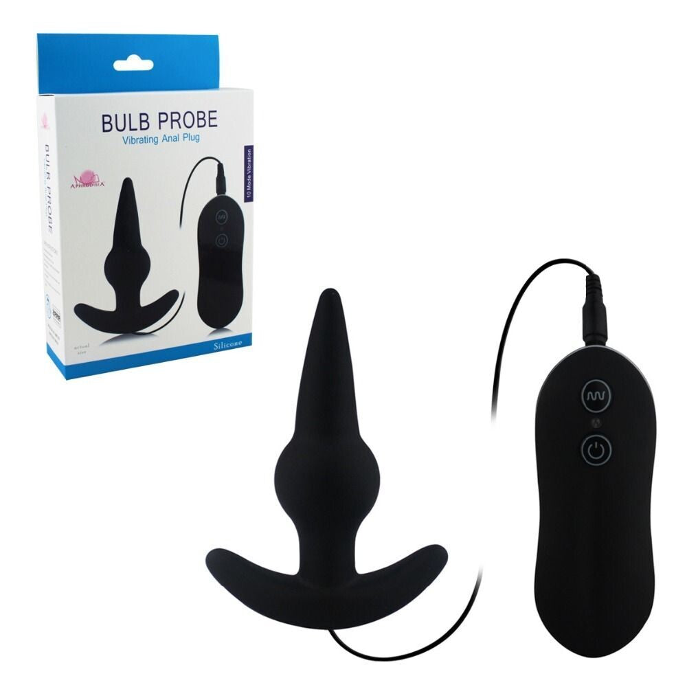 Aphrodisia 10 Mode Silicone Butt Plug - Prostate Massager