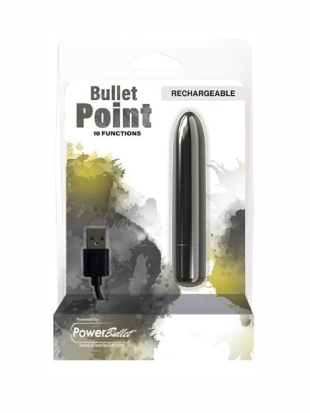 Swan Bullet Point Rechargeable Vibrating Sex Bullet - Pleazure