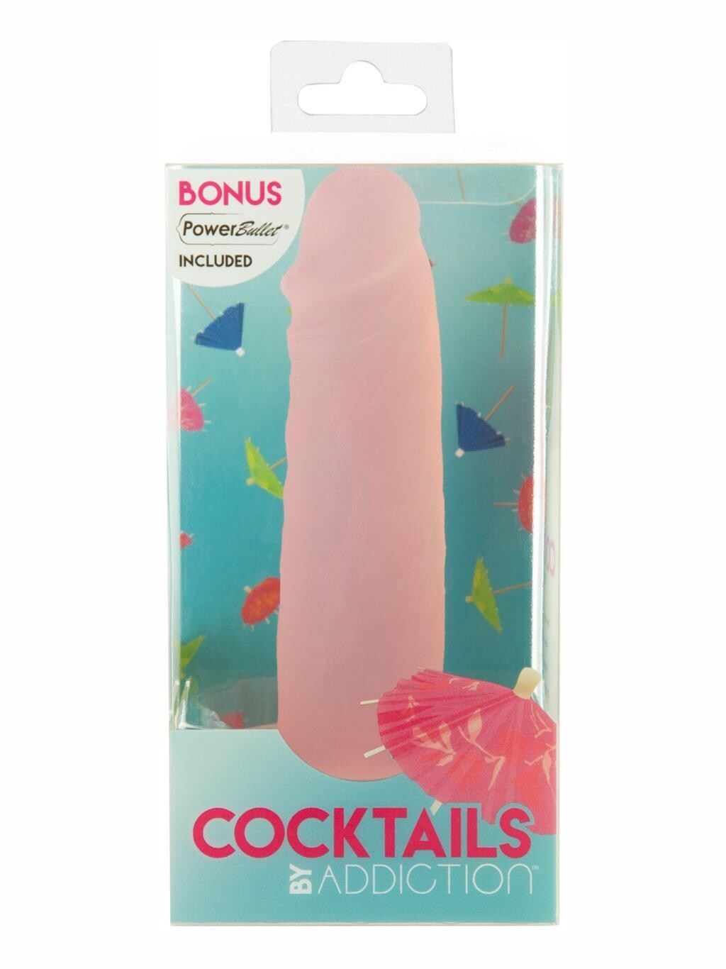 Swan Addiction Cocktail Dildo With Bonus Bullet - Pleazure