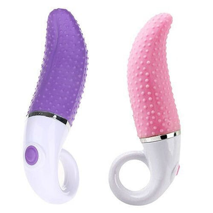 Realistic Feeling Unique Tongue Shape Vibrator - Pleazure