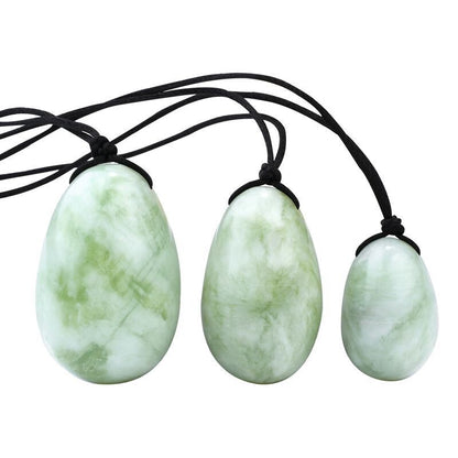 Yoni Eggs Set Xiuyan Jade - Pleazure