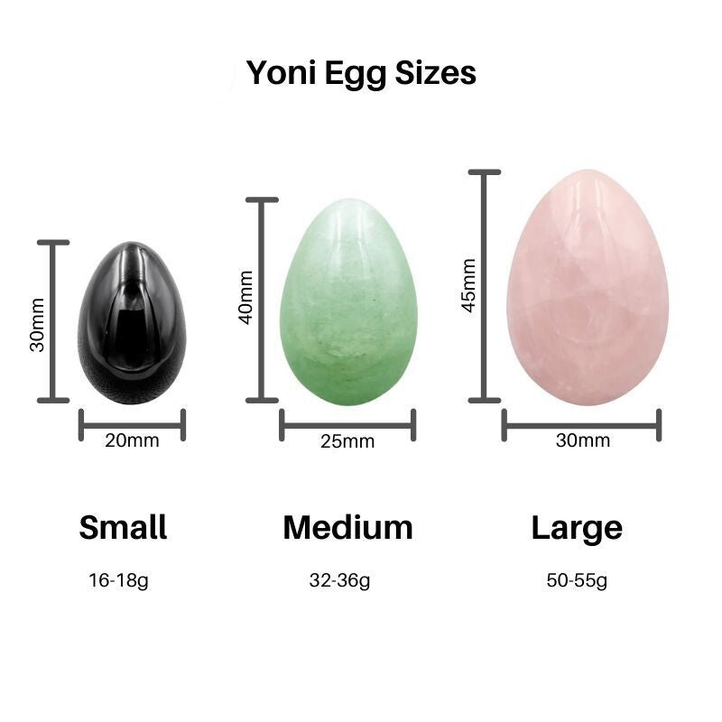 Yoni Eggs Set Rose Quartz - Pleazure