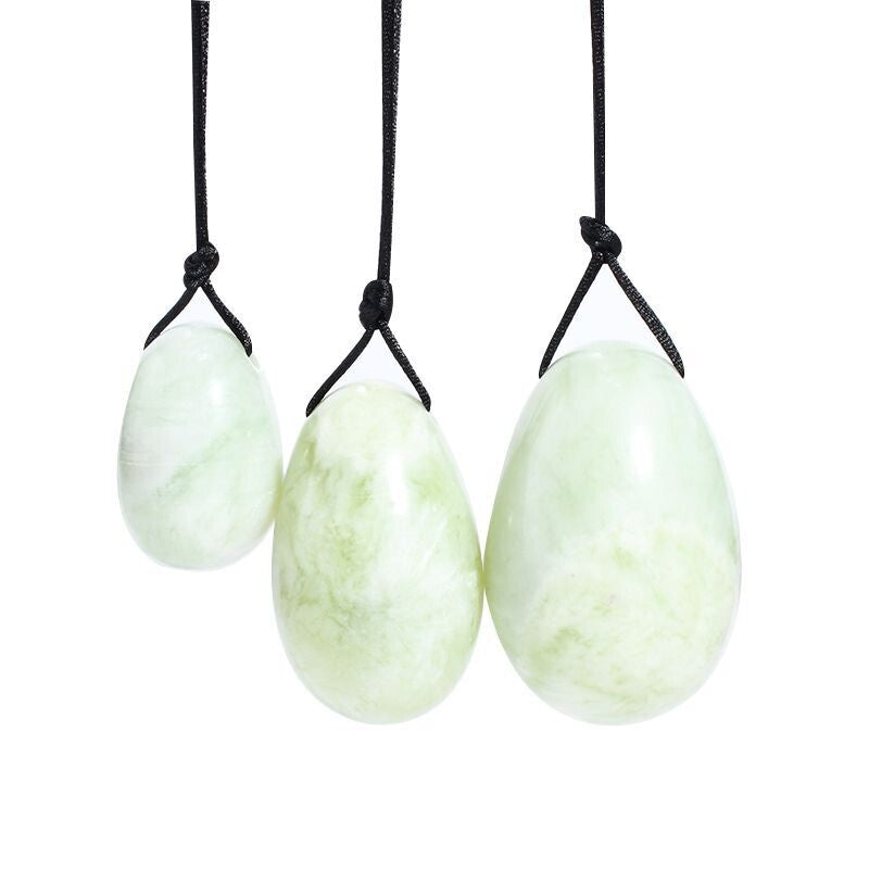 Yoni Eggs Set Xiuyan Jade - Pleazure