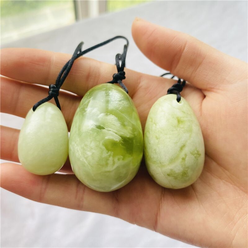 Yoni Eggs Set Xiuyan Jade - Pleazure