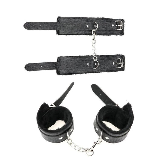 Quality Furry Handcuffs BDSM Bondage