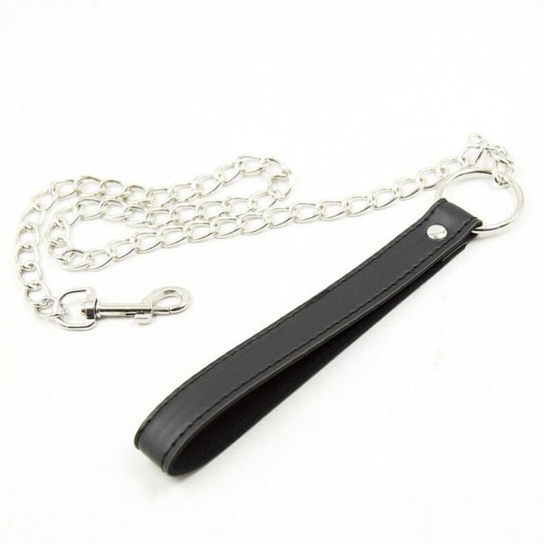 Master's Pet Slave BDSM Chain Leash